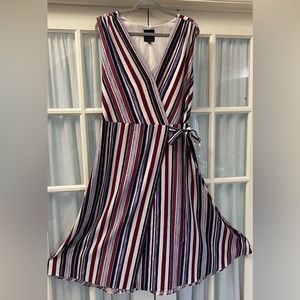 Alex Marie wrap dress. Multicolored. Size 16